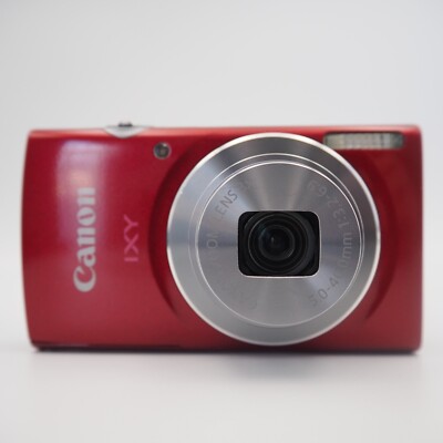 N MINT] Canon IXY 120 PowerShot Elph 135 Digital Camera 16.0MP Red