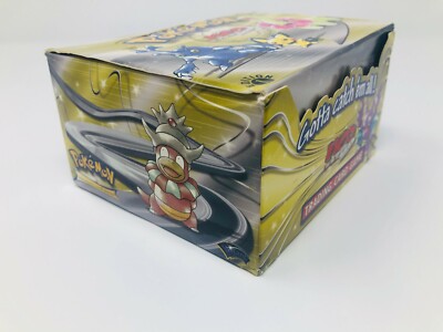 Empty Pokemon Booster Box 1st Edition Neo Genesis Set Display English | eBay