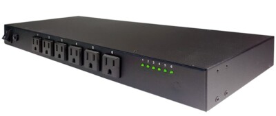 Professional 6-Port Web Control Remote Power Switcher