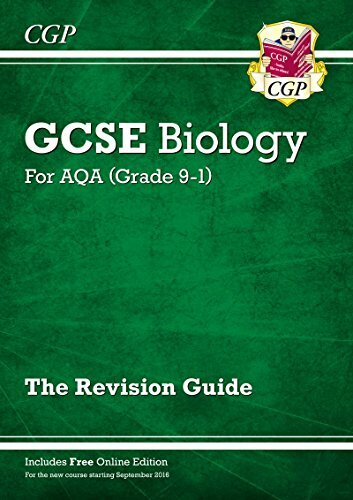 New Grade 9-1 GCSE Biology: AQA Revision Guide with Online Edition By CGP Books