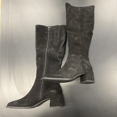 Vagabond Shoemakers Stina Suede Boot Stretch Black Size US 5.5