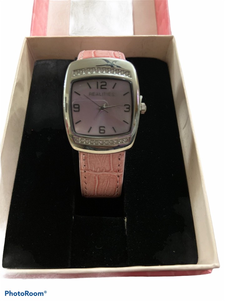 Realities Womens Watch Pink Watch New | eBay