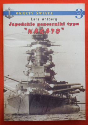Warships - Okrety Swiata 3, Pancerniki Japanese Battleship NAGATO class