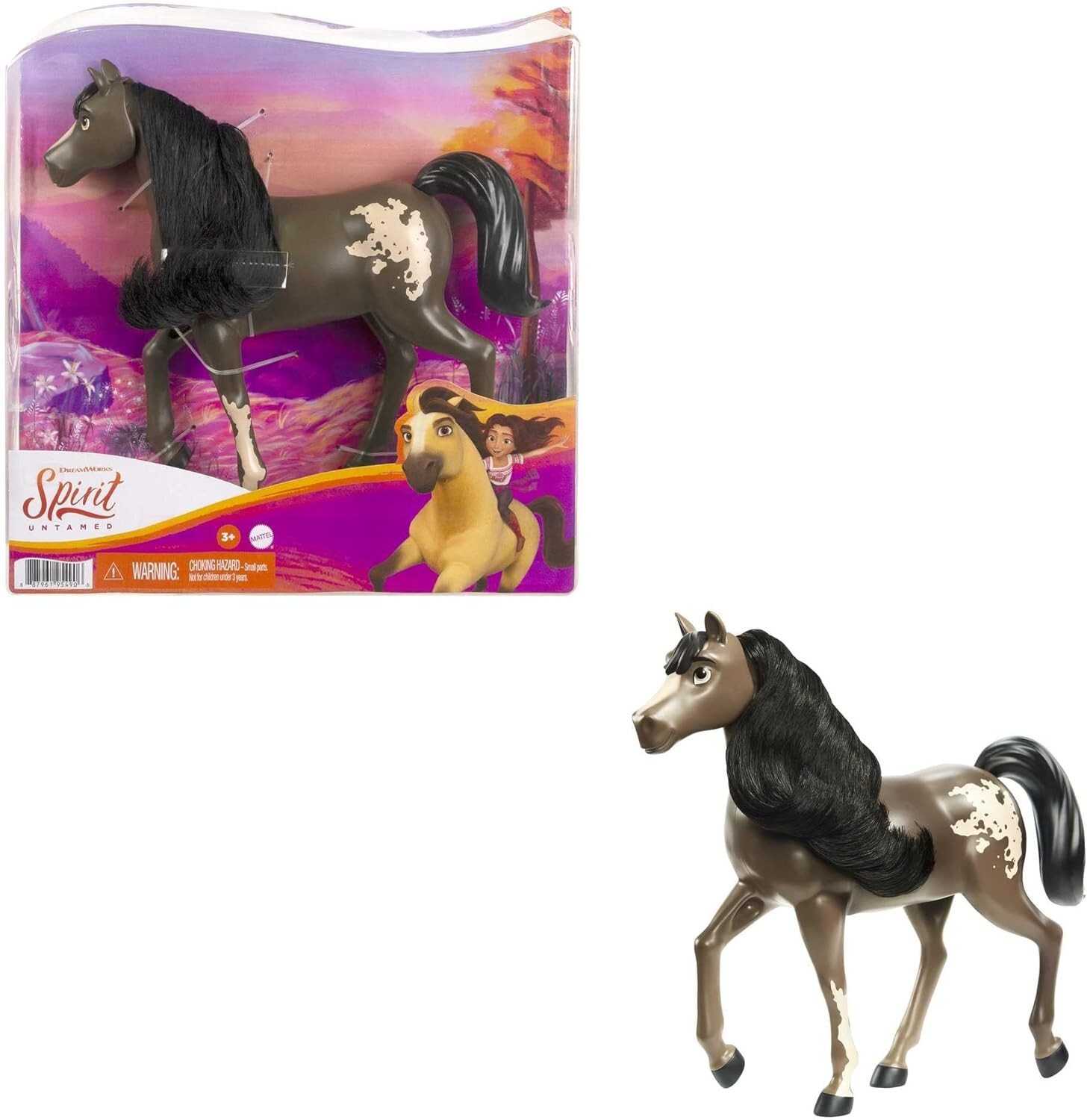 Mattel Spirit Untamed Horse Long Mane & Playful Stance Collectible