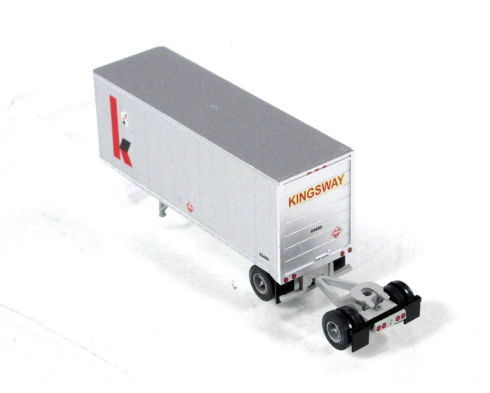 Remolque para cachorros escala N ***KINGSWAY*** 28' #65480 --- TRAINWORX 42874-1, funcionamiento especial Foto 4 de 4