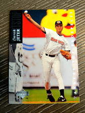 DEREK JETER 1994 UD MINORS TOP PROSPECT ROOKIE CARD #185 N.Y. YANKEES LEGEND. rookie card picture
