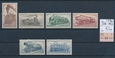 BV75098 Yugoslavia 1986 locomotives trains fine lot MNH cv 40 EUR