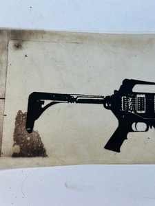 unused film positive for Lee Bolton, Austin, / Lee Bolton/ 12" x 8"