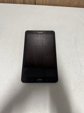 Samsung Galaxy Tab E 8.0 Verizon Tablet SM-T377V Black w/ Case   Untested