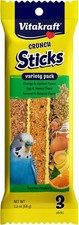 Vitakraft Crunch Sticks Variety Pack: Orange  Apricot Flavor, Egg  Honey Flavo
