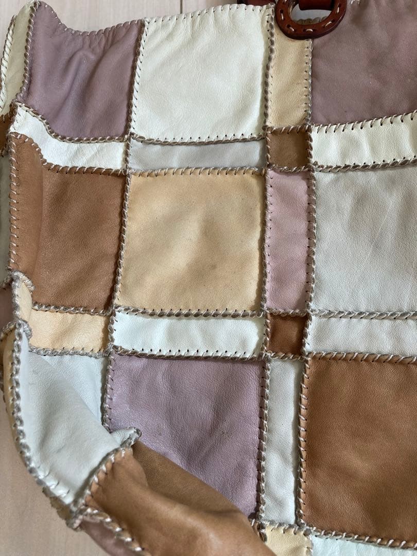 JAMIN PUECH Leather patchwork tote bag - image 3