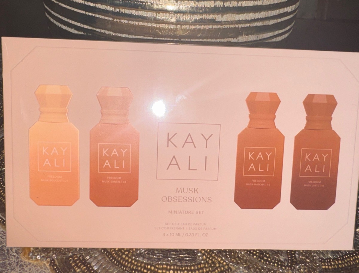 KAYALI Musk Obsessions Miniature Perfume Set 4 x 0.33 oz / 10 mL