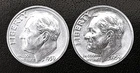 1959 P&D 10c SILVER ROOSEVELT  DIME YEAR SET.  BU.  (R024)