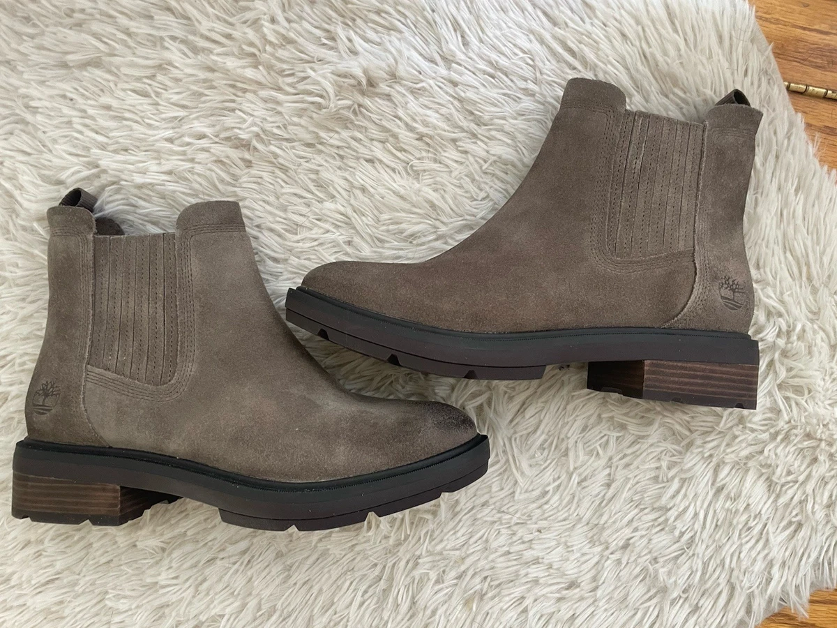 Timberland Suede Gray Boots for Women for sale | eBay display picture 2