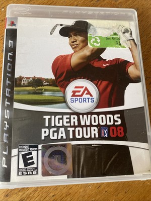 Tiger Woods PGA Tour 08 (Sony PlayStation 3, 2007) Completye Very Good Condition