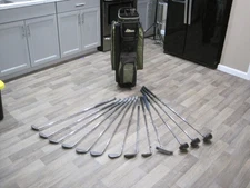 Spalding and Pro Pride Z-Model 13 pc RH Club Set with Datrek cart bag