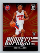Ron Holland II 2024-25 Donruss Optic #15 Express Lane Detroit Pistons