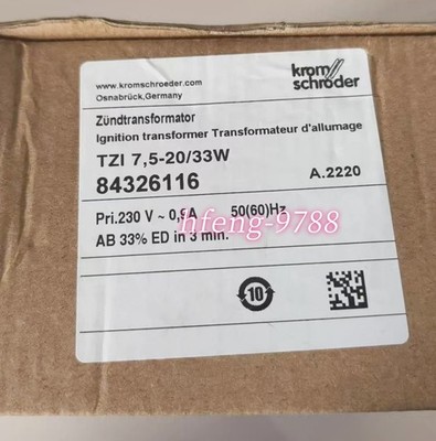 1PC Krom Schroder TZI7.5-20/33W ignition transformer