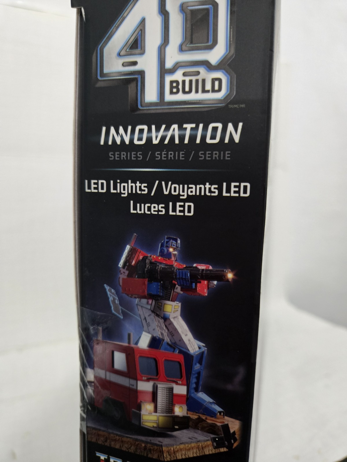 Transformers Innovation 4D Build Optimus Prime 3D Model Kit With LED Sealed