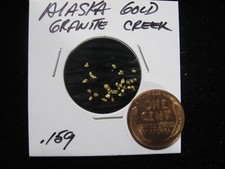 ALASKA GOLD  GRANITE CREEK .159 GRAM 5866.62 per troy oz