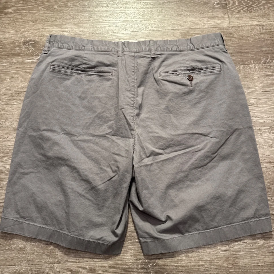 Pantalones Cortos J Crew Para Hombre 35 Gris 9" Chino Algodón Preppy Mínimo Clásico Informal Foto 4 de 4