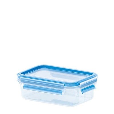EMSA RECHTECKIGER BEHÄLTER Clip & Close 16x11x5,8cm 0,55 lt. 508538