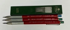 Lot Of 3 Vintage KOH-I-NOOR Technigraph 5611 Italy plus leads A