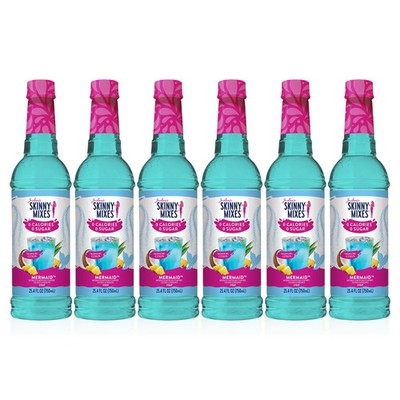 Jordan's Skinny Mixes Sugar Free Syrup, Mermaid Flavor, Fruit Flavored Water ...
