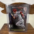 Topps 2015 Bowman Mike Trout #50 Silver /499 Angels Baseball Trading Card