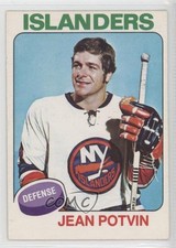 1975-76 O-Pee-Chee Jean Potvin #36 0a1