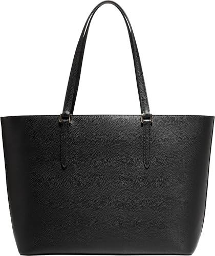 COLE HAAN WOMEN'S THE ELYSE LEATHER TOTE, CH BLACK GARNET - BLACK