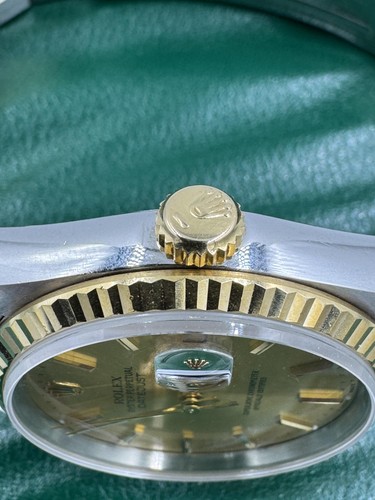 Reloj Rolex Datejust 16233 36 mm 1990 serie E acero inoxidable 18k eslabones completos - Imagen 12 de 12