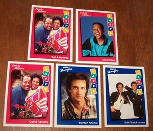Five Vintage 1991 Impel Family Matters & Perfect Strangers Cards
