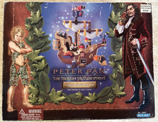 PETER PAN 2003 Blue-Box CAPTAIN HOOK'S PIRATE SHIP w/ CREW No. 33647 Sealed 