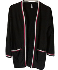 Colloseum Damen Schwarz Langarm Cardigan mit ...