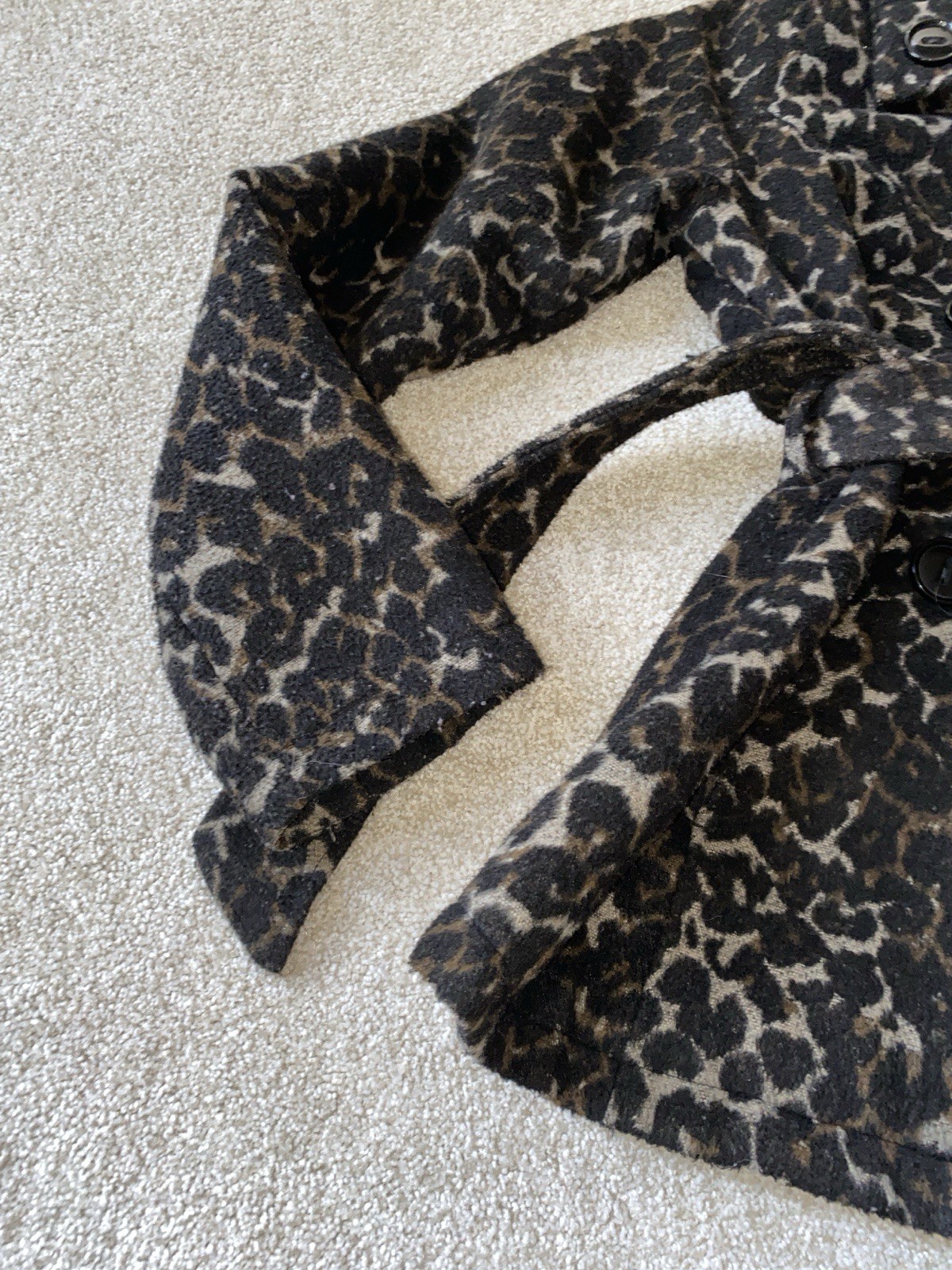 Rue 21 Jacket Large Cheetah Pattern - image 3