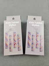 Lot Of 2 Tablet Stylus 4-Pack Crayon Style Touchscreen Pens for iPad  Tablets