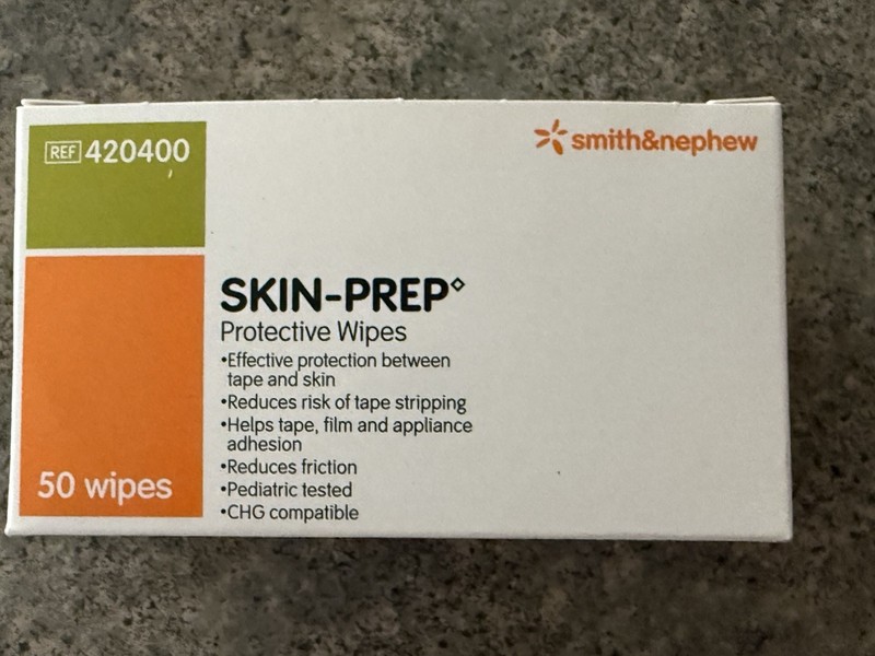 Smith & Nephew Skin Prep Protective Barrier Wipes, 420400, 50 Count (4 boxes)