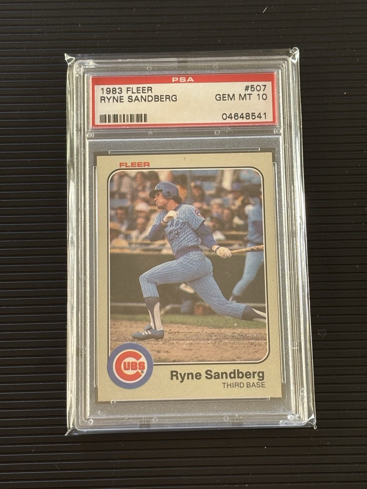 1983 Fleer 507 Ryne Sandberg PSA 10 RC
