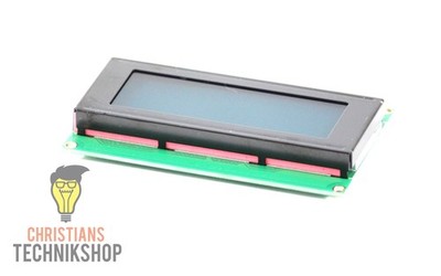 LCD Modul 2004 | 20x4 Zeichen Beleuchtung Blau kompatibel mit HD44780