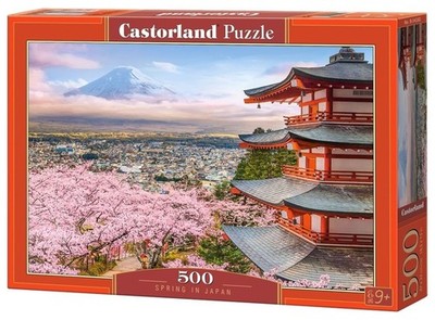 NEW CASTORLAND Jigsaw Puzzle 500 Pieces 9+ Ages Spring in Japan