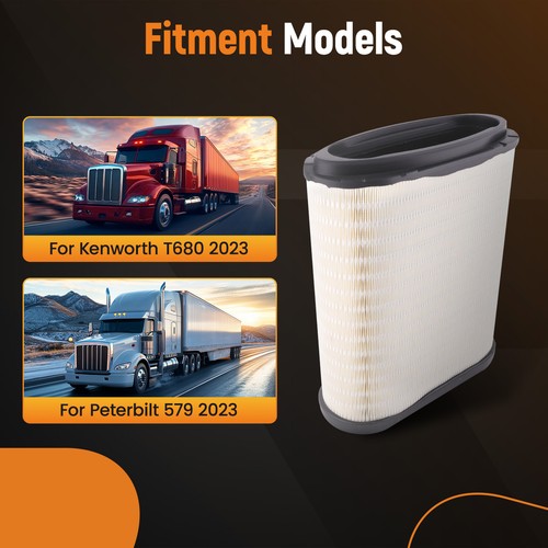 4PCS Engine Air Filter D37-1061 Fits For 2023 Kenworth T680 & Peterbilt - View #13