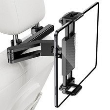 Car Headrest Holder for Car Backseat Mount 4.7  13" , Damping Positioning  Mu...