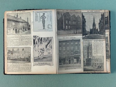 Edwardian Leeds Sammelalbum um 1907-1924 | Alte Leeds Fotos & Zeitungsarchiv