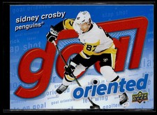 2025-26 Upper Deck Series 1 Hockey Goal Oriented #GO-18 Sidney Crosby