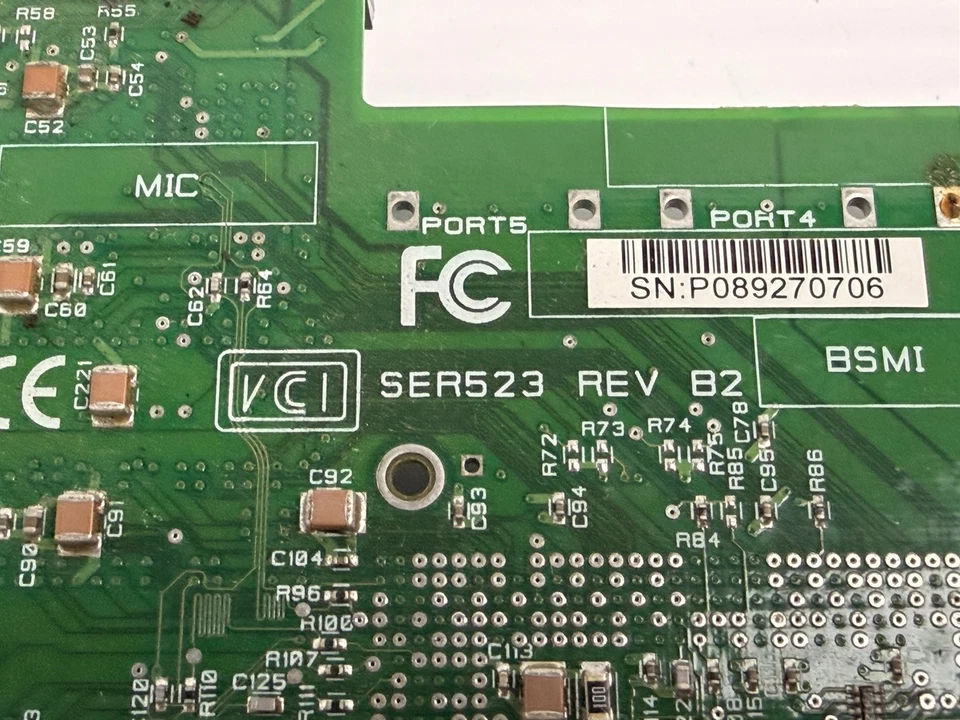 Tarjeta controladora Sata Raid de 4 puertos LSI Logic Ser523 Rev B2 Foto 3 de 4