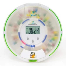 EziMedPil Automatic Pill Dispenser with Alarm, Sound & Light, up to 6 Alarms/...