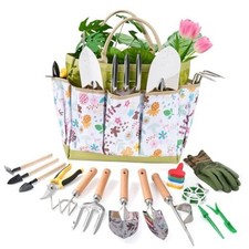 15-Piece Garden Tool Set for Women, Heavy Duty Gardening Kit