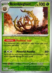 Brambleghast 021/162 Temporal Forces Reverse Holo