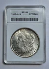 1902-O Morgan Dollar PCGS ANACS Soapbox MS64